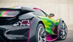 Citroen SURVOLT Concept Art Car by Francoise Nielly 2010 года